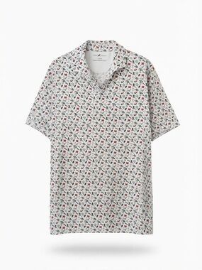 Men’s Texas themed Horn Legend Short-Sleeve Printed Shirt Size Medium
